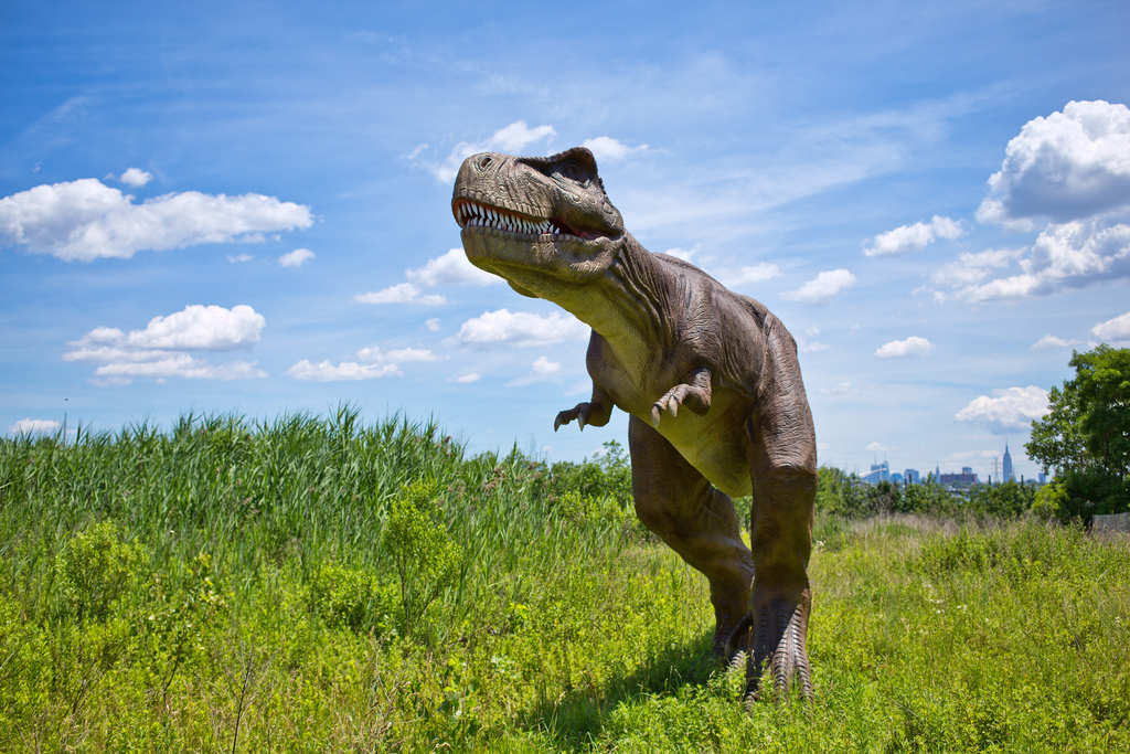 dinosaur exhibit overpeck park