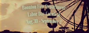 Boonton Fire Department Labor Day Carnival @ Boonton High School